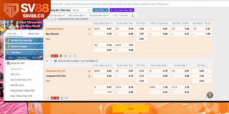 Khám phá các hình thức kèo tài xỉu ăn khách hiện nay